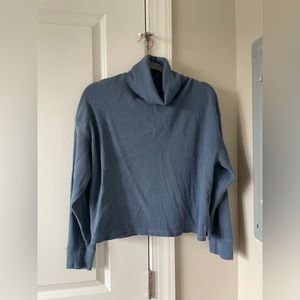 Abercrombie and Fitch Medium Blue Turtleneck